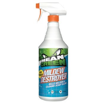 Mean Green 606 Mildew Destroyer with Bleach, 32 oz, Liquid, Characteristic