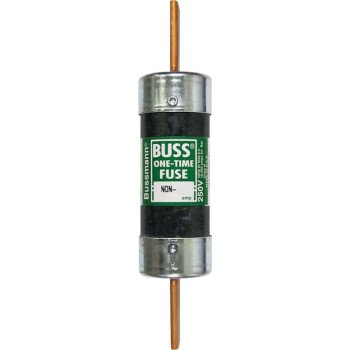 Bussmann BP/NON-100 Fuse, 100 A, 250 VAC, 125 VDC, 10 kA Interrupt, Melamine Body, Cartridge Fuse