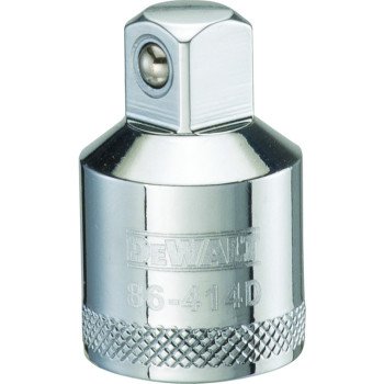 DEWALT DWMT86414OSP Reducing Adapter, 1/2 in Drive, Female Drive, 3/8 in Output Drive, Male Output Drive, 1-11/32 in L