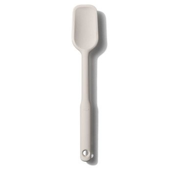 Good Grips 11280600 Spatula Spoon, 2-5/16 in W Blade, 11-3/4 in OAL, Silicone Blade, Black/White