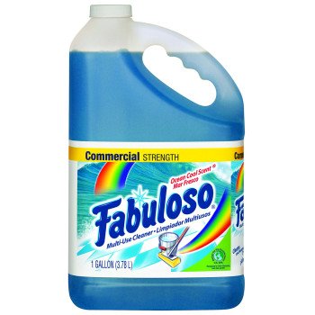 Fabuloso 04373 All-Purpose Cleaner, 1 gal Bottle, Liquid, Ocean Cool, Blue