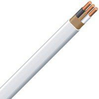 Romex 47174805 Building Wire, 14 AWG Wire, 2 -Conductor, 5 m L, Copper Conductor, PVC Insulation, Nylon Sheath