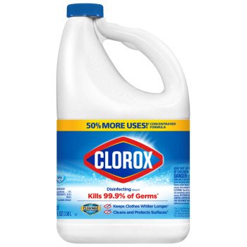 Clorox 32424 Concentrated Bleach, 121 oz, Liquid, Regular