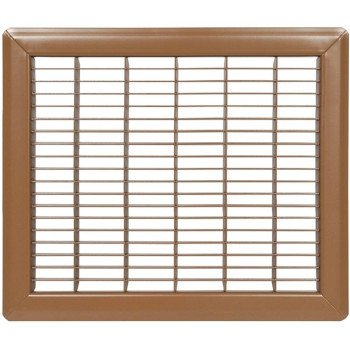 Imperial RG0625 Air Grille, 10 in L, 12 in W, Steel, Brown