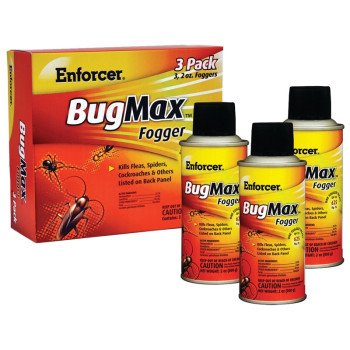 Enforcer BugMax EBMFOG2 Insect Fogger, 2000 cu-ft Coverage Area, Opaque White