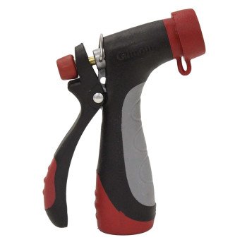 Gilmour 855012-1001 Hot Water Pistol Nozzle, Metal, Black/Red