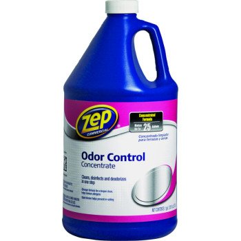 Zep ZUOCC128 Odor Control Concentrate, 1 gal, Liquid, Fresh, Light Yellow
