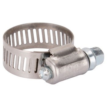 ProSource HCRAN10 Interlocked Hose Clamp, Stainless Steel, Stainless Steel