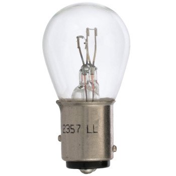 Peak 2357LL-BPP Miniature Automotive Bulb, 12.8 V, 29 W, Incandescent Lamp, Bayonet, Clear