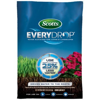 Scotts EveryDrop 45000 Lawn and Landscape Water Maximizer, Granule, Gray, 10 lb Bag