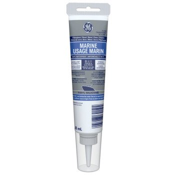 GE Silicone I SE1134 Sealant, Clear, 30 min Curing, 85 g Tube