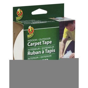 Duck 392907 Carpet Tape, 42 ft L, 1.41 in W