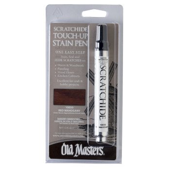 Old Masters Scratchide 10050 Touch-Up Stain Pen, Red Mahogany, Works on: Wood