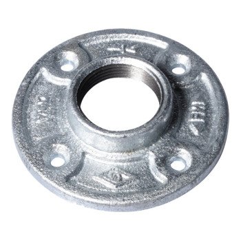 ProSource 27-11/4G Floor Flange, 1-1/4 in, 4.2 in Dia Flange, FIP, 4-Bolt Hole, 0.75 in L Through Bore