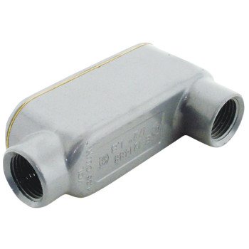 Halex 58605 Conduit Body, Threaded, Aluminum