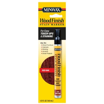 Minwax 63483000 Touch-Up Marker, Red Oak, Liquid, 0.33 oz