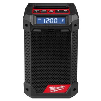 Milwaukee M12 2951-20 Radio and Charger, Tool Only, 12 VDC, Bluetooth 4.2