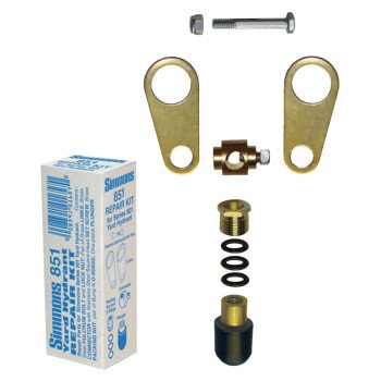 Simmons 851 Yard Hydrant Repair Kit, Brass/Stainless Steel, For: 900 Series Yard Hydrant