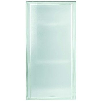 Sterling 1500D-36S Shower Door, Textured Glass, Framed Frame, Aluminum Frame