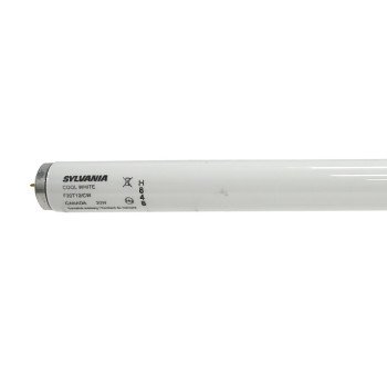 Sylvania 22015 Fluorescent Bulb, 20 W, T12 Lamp, Medium Lamp Base, 1044 Lumens, 4200 K Color Temp, Cool White Light