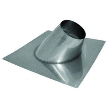 AmeriVent 7RF Roof Vent Flashing, 20 in OAL, 17-7/8 in OAW, Galvanized Steel