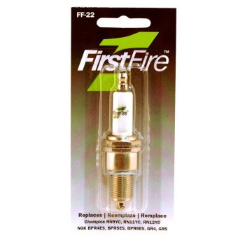 MTD FirstFire FF-22 Spark Plug, 14 mm Thread, 13/16 in Hex, For: Honda and PowerMore OHV Engines