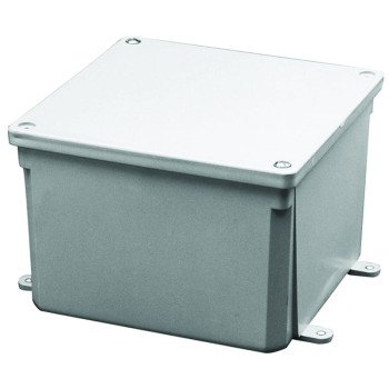 Carlon E987RR Molded Junction Box, Polycarbonate, Surface Mounting