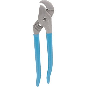 Channellock 410 Tongue and Groove Plier, 9-1/2 in OAL, 1.12 in Jaw Opening, Blue Handle, Cushion-Grip Handle