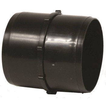 Camco 39203 Hose Coupler, 3 in ID, Slip Joint, 50 psi Pressure, ABS, Black