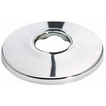 Plumb Pak PP20291 Bath Flange, 4 in OD, For: 1/2 in Pipes, Chrome