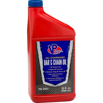 VP Racing 2931 Bar and Chain Oil, 465 deg F Flash, 1 qt