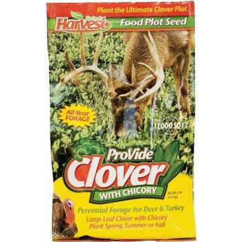 Evolved Habitats ProVide Clover with Chicory EVO70202 Food Plot Seed, 2 lb Bag