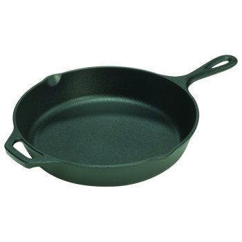 Lodge L10SK3 Pre-Seasoned Skillet, 12 in Dia, Iron, Black