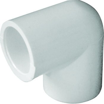 IPEX 435519 Pipe Elbow, 1/2 in, Socket, 90 deg Angle, PVC, SCH 40 Schedule