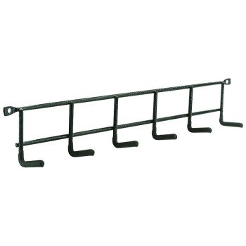 National Hardware 2418BC N112-084 Household Hanger, 15 lb, Steel, Black