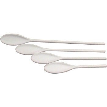 Chef Craft 20769 Spoon Set, Polypropylene, White