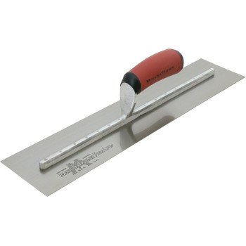 Marshalltown MXS62D Finishing Trowel, 12 in L Blade, 4 in W Blade, Spring Steel Blade, Square End, Curved Handle