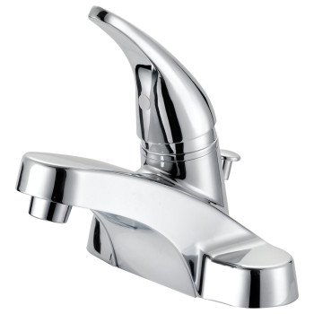 Boston Harbor TQ-F4510042CP Lavatory Faucet, 1.2 gpm, 1-Faucet Handle, 3-Faucet Hole, Metal/Plastic, Chrome Plated