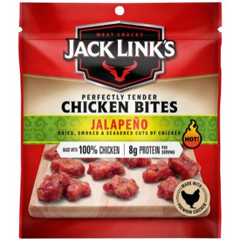 Jack Link's 10000038811 Chicken Tender Bites, Jalapeno, 2.85 oz