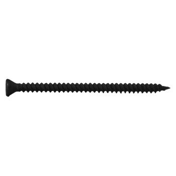 ProFIT 0289148 Screw, #6 Thread, 2-1/4 in L, Fine Thread, Trim Head, Square Drive, Sharp Point, Phosphate, 166/PK