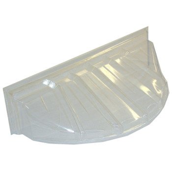 Maccourt W4419 Window Well Cover, 19 in L, 44 in W, Plastic