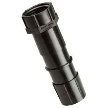 Rain Bird EF075FHTSM Hose Adapter, 3/4 in, FHT x Tube, Plastic, Black, For: 1/2 to 5/8 in Tubing