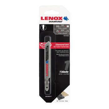 Lenox Diamond 1991606 Jig Saw Blade, 3/8 in W, 3-1/2 in L