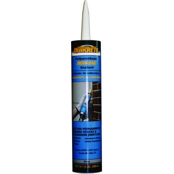 Quikrete 8660-11 Sealant, Gray, 10.1 oz Caulking Tube