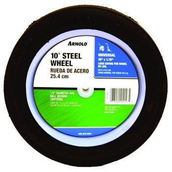 Arnold 490-323-0001 Tread Wheel, Semi-Pneumatic, Steel