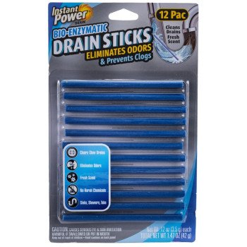 Instant Power 1507 Bio-Enzymatic Drain Stick, Solid