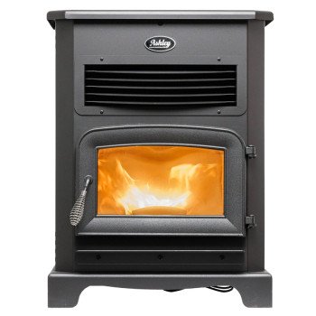 Ashley Hearth AP5622-P Pellet Stove with 170 lb Hopper, 25-1/2 in W, 25-1/2 in D, 40.4 in H, 50,000 Btu/hr Heating