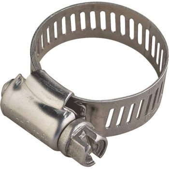 ProSource HCRAN104 Interlocked Hose Clamp, Stainless Steel, Stainless Steel