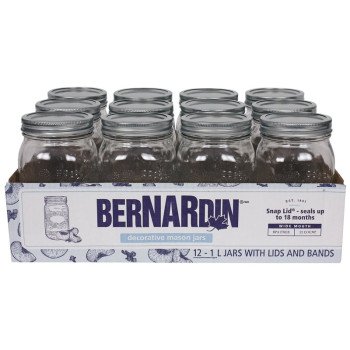 Bernardin 21000 Mason Jar, 1 L