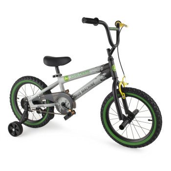 John Deere Toys 46399 Kid's Bicycle, Boy's, 4 Years and Up, Steel Frame, Mud Machine